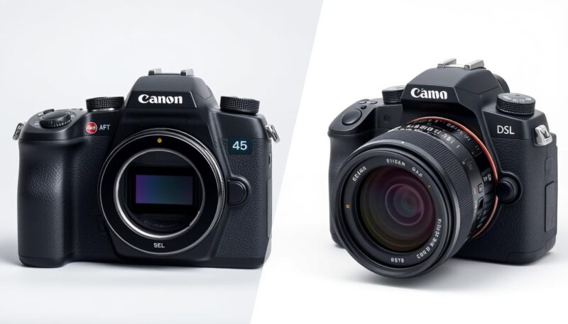 mirrorless vs dslr