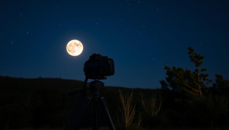 moon photography settings